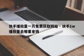 快手播放量一万免费获取网站 - 快手1w播放量去哪里拿钱